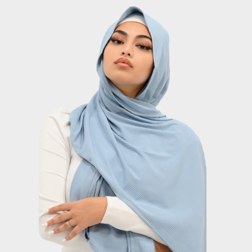 Ribbed Jersey Hijabs - Nurrafshion