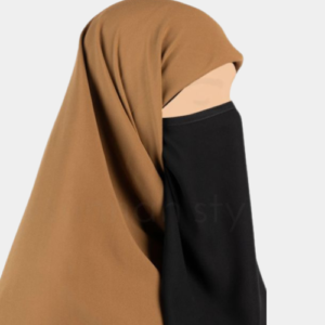 Elastic Half Chiffon Niqab